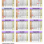 Academic Calendars 2022 2023 Free Printable Word Templates