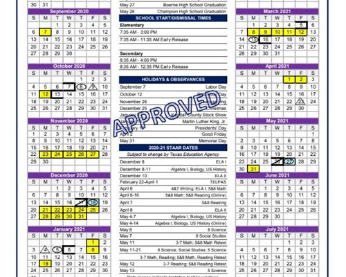 Basis Tucson North Calendar 2020 2021 Printablecalendarsfor2021