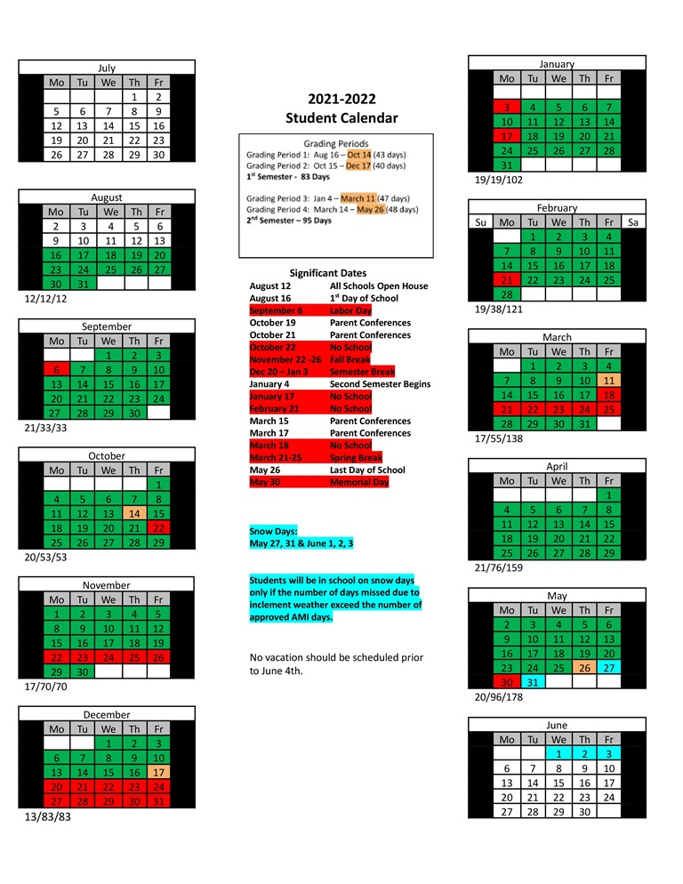Beaufort Academy Academic Calendar 2022 2023 February Calendar 2022