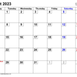 Calendar August 2023 UK With Excel Word And PDF Templates