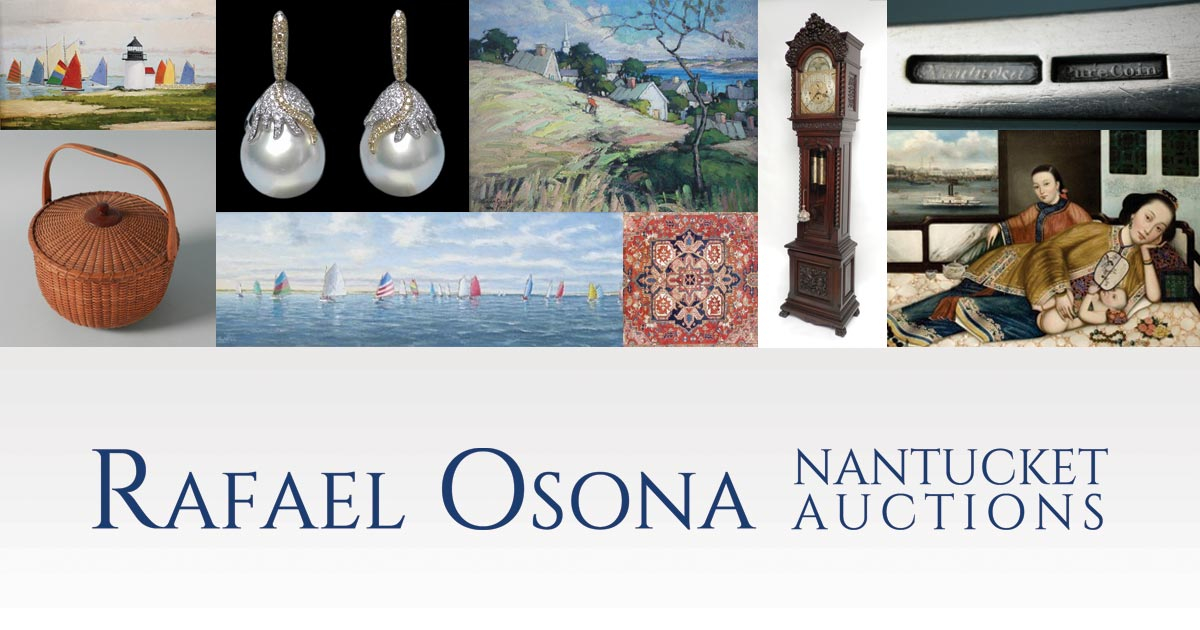 Calendar Of Events Rafael Osona Auctions Nantucket MA