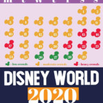 February Disney World Crowd Calendar For 2020 Disney World Crowd