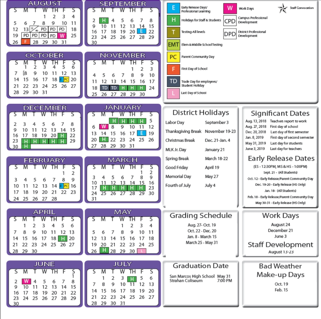 Hays Cisd Calendar Qualads