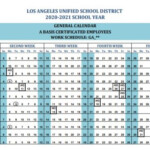 LAUSD Payroll Calendar 2021 2022 Student Portal