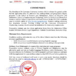 Press Release Application Form For 2022 2023 Academic Year Saint