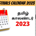 Tamil Calendar 2023 Tamil Festivals Calendar 2023 Tamil Festival