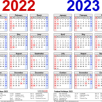 2022 2023 Uf Calendar