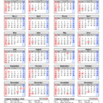 2023 2024 Two Year Calendar Free Printable PDF Templates