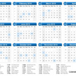 5 Year Calendar 2018 2023 Download Calendar Template 2021