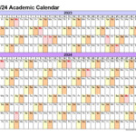 Academic Calendars 2023 24 In Landscape Allcalendar