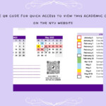 PRINTABLE NYU 2022 2023 Academic Yearly Calendar Monthly Etsy