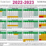 Term date calendar 2022 to 2023 Drayton Community Infant School