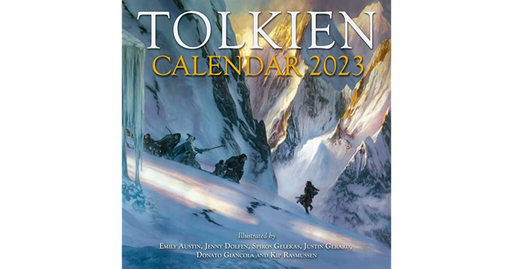 Tolkien Calendar 2023 By Harpercollins Publishers Ltd