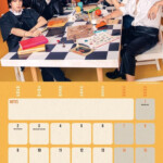 YESASIA BTS 2023 Wall Calendar Limited Edition CALENDAR Celebrity