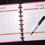 2019 2020 2021 2022 2023 Daily Calendar For Discbound Planners Fits