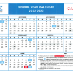 2022 2023 School Year Calendar