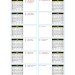 2022 Blank Calendar Pdf Free Printable Templates List Of Free