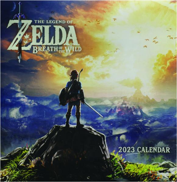 2023 THE LEGEND OF ZELDA CALENDAR Breath Of The Wild HamiltonBook