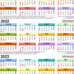 3 Year Calendar 2021 To 2023 Calendar Printables Free Templates