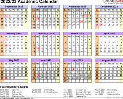 Binghamton University Calendar 2022 2023