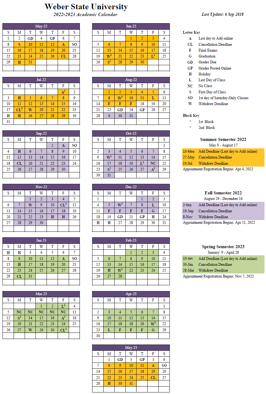 Boise State University Academic Calendar 2022 23 July Calendar 2022