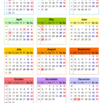 Calendar 2023 UK Free Printable PDF Templates