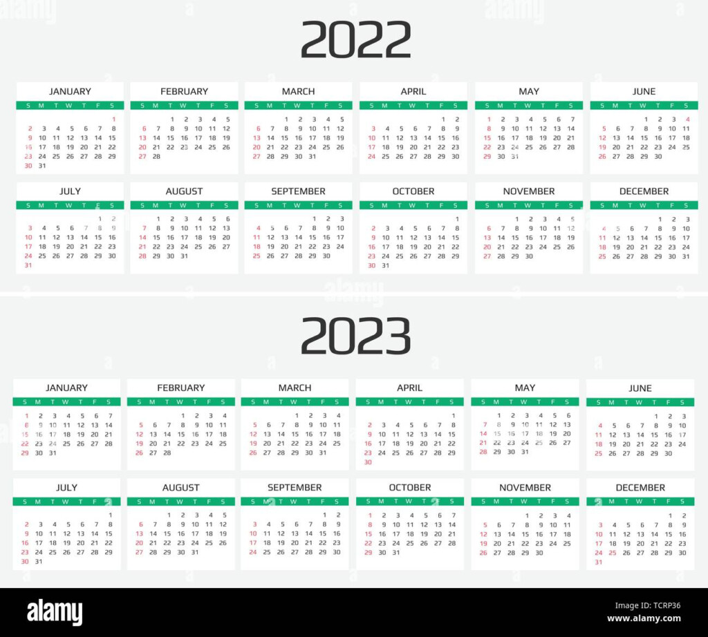 Calendrier 2022 Et 2023 Mod le 12 Mois Maison De Vacances Cas Image 