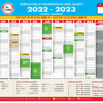 CCISD 2022 2023 Calendar The Texan Times