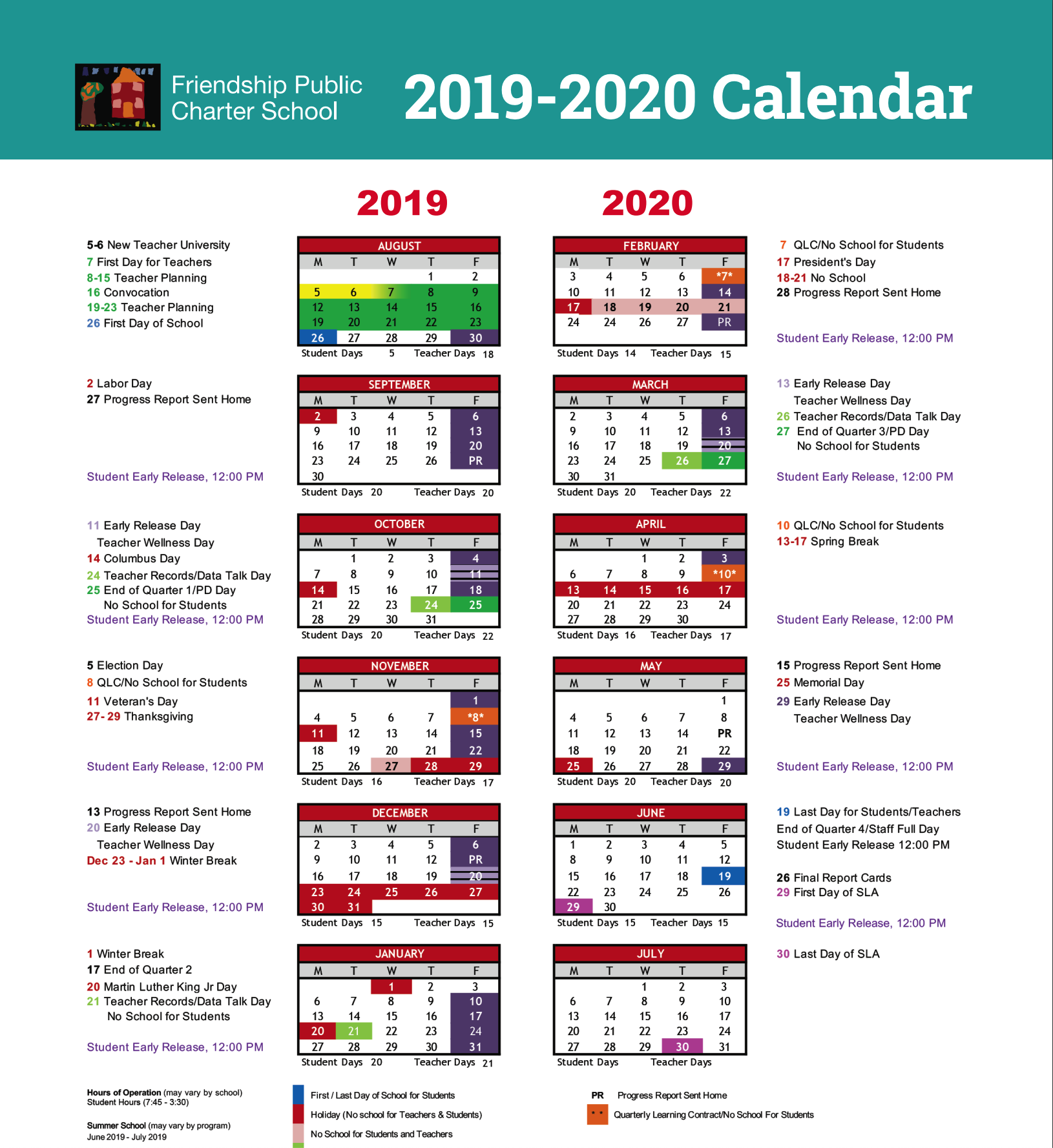 Chamberlain Academic Calendar 2020 Printable Calendar 2022 2023