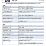 Chamberlain University Schedule 2021 Printable Calendar 2022 2023