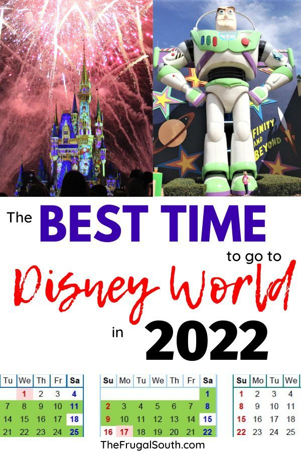 Disney World 2023 The Best Time To Go To FREE Printable Calendar 