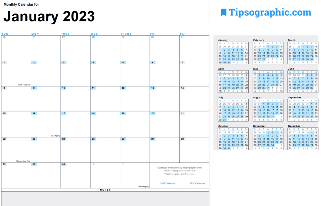 FREE DOWNLOAD gt Download The 2023 Monthly Calendar