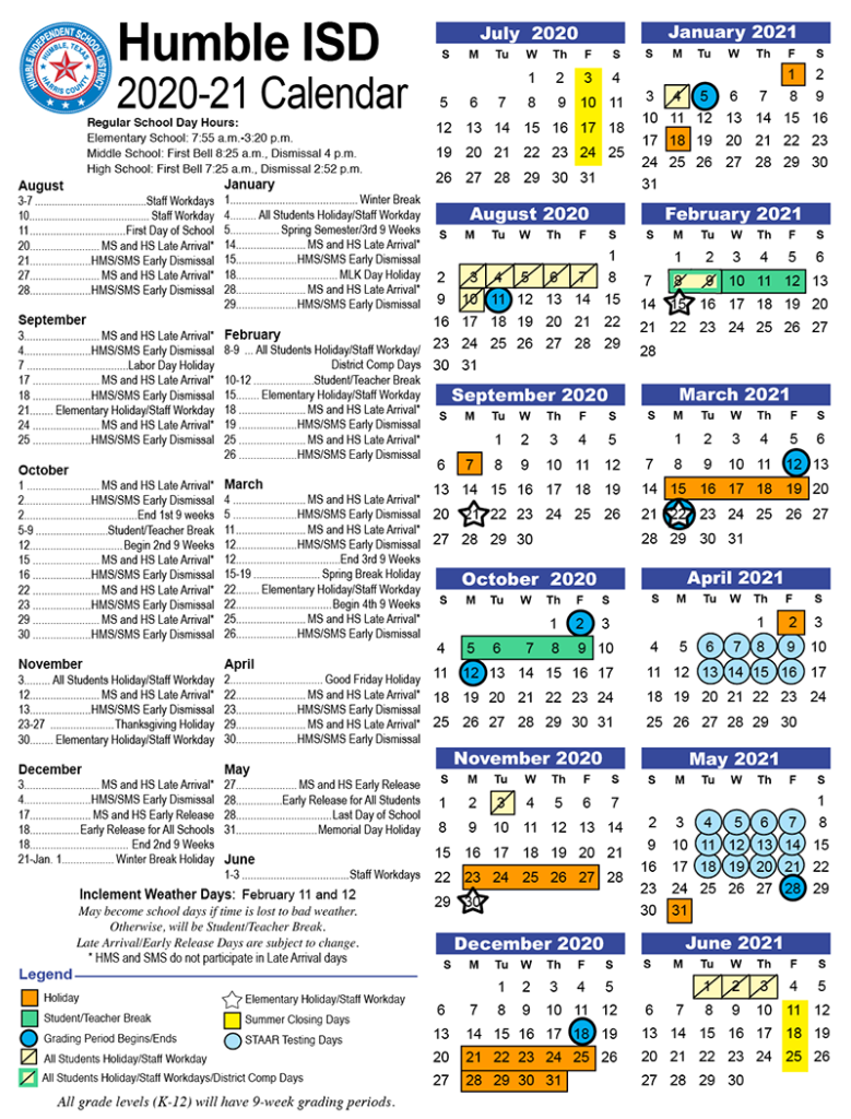 Humble Isd Calendar 2022 2023 March 2022 Calendar