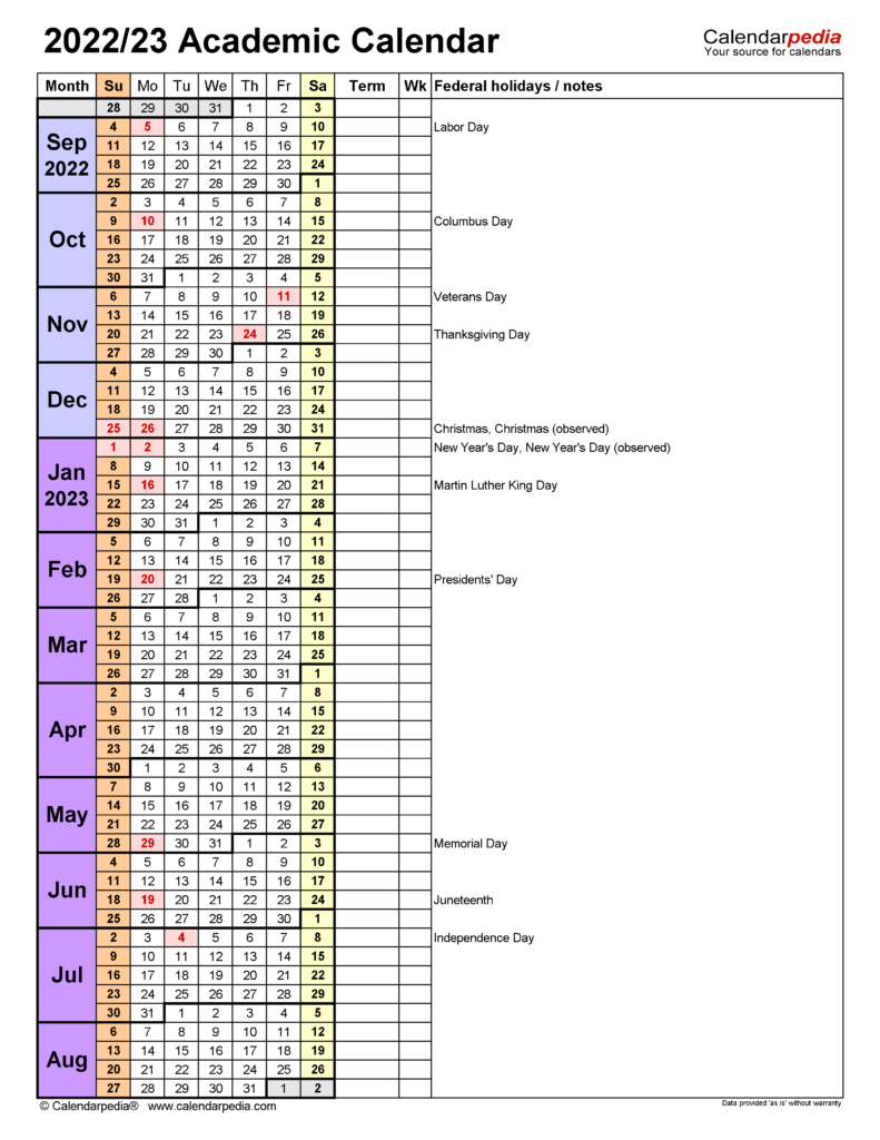 Lmu Academic Calendar 2022