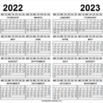 Nsc Calendar 2022 2023 Calendar2023