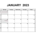 Printable 2023 PDF Calendar Templates CalendarLabs