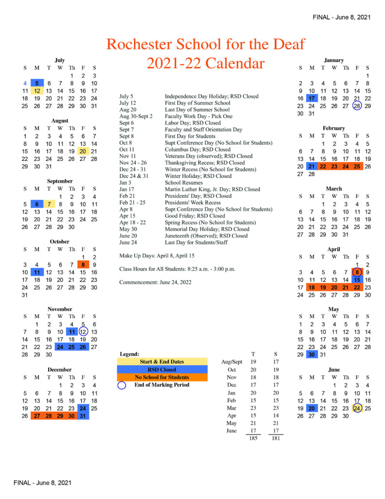 Rit Academic Calendar 2022 2023 Get Update News