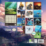 The Legend Of Zelda Breath Of The Wild Official Calendar 2023