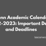 Upenn Academic Calendar 2022 2023 Important Dates And Deadlines