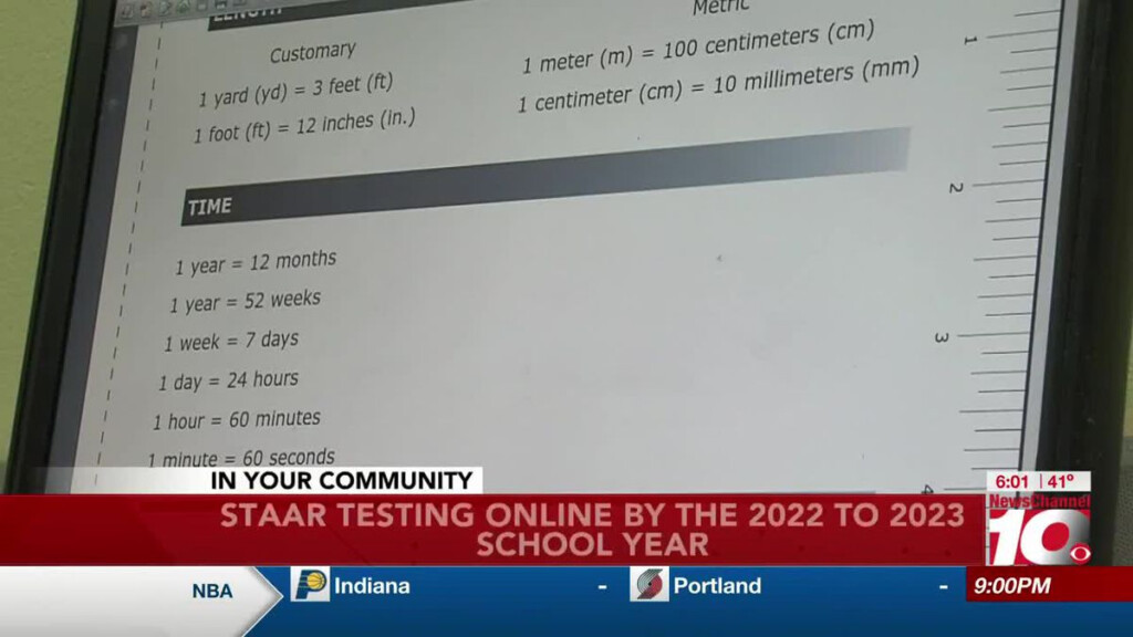 VIDEO STAAR Testing Online By The 2022 To 2023 School Year