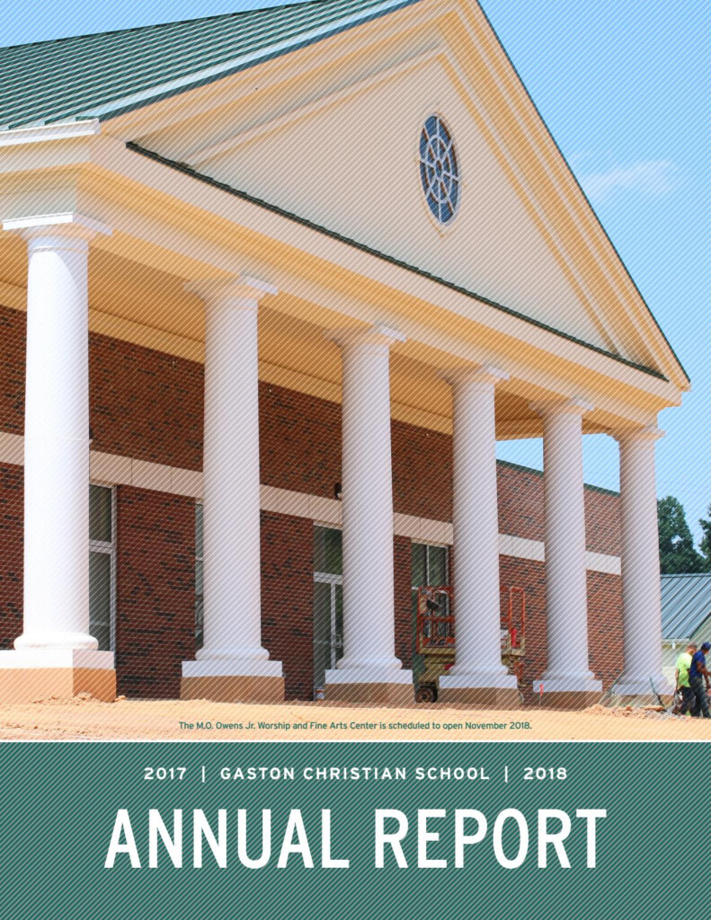 2017 18 Gaston Christian School Annual Report By RandyErwin70 Issuu