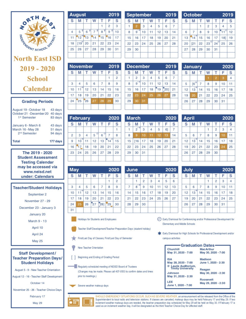 2022 2023 Neisd Calendar Calendar2023