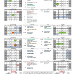 2022 2023 School Calendar Template Two Year Calendar Printable INONO ICU