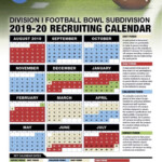 2022 College Football Recruiting Calendar September Calendar 2022