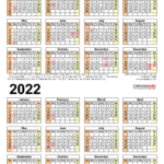 2022 Printable Calendar Portrait PRINTABLE CALENDAR 2021