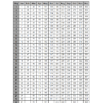 2023 Yearly Julian Calendar Free Printable Templates