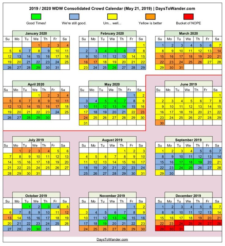 9 Wdw Crowd Calendar 2023 Article 2023 HWU