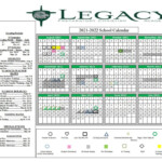 Academic Calendar Legacy Preparatory Christian Academy