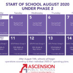 Ascension Public Schools Superintendent Moves Back Start Date Releases