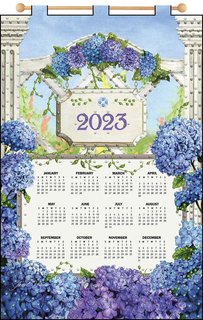 Buy Design Works Crafts 2023 Sequin Calendar Kit Hydrangea Online At 